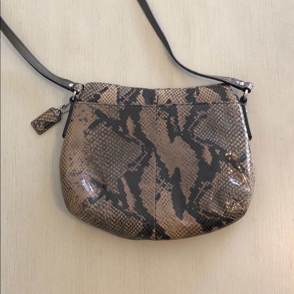 Coach Python Embossed Crossbody Bag - image 2